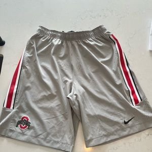Nike Ohio State buckeyes shorts large dry fit. Hardly worn